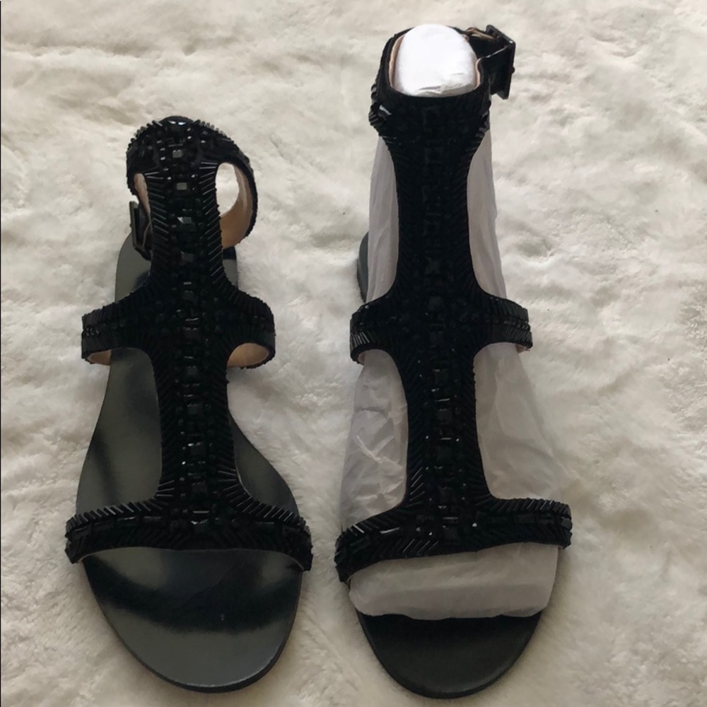 Vince Camuto Imagine Beaded Sandals.